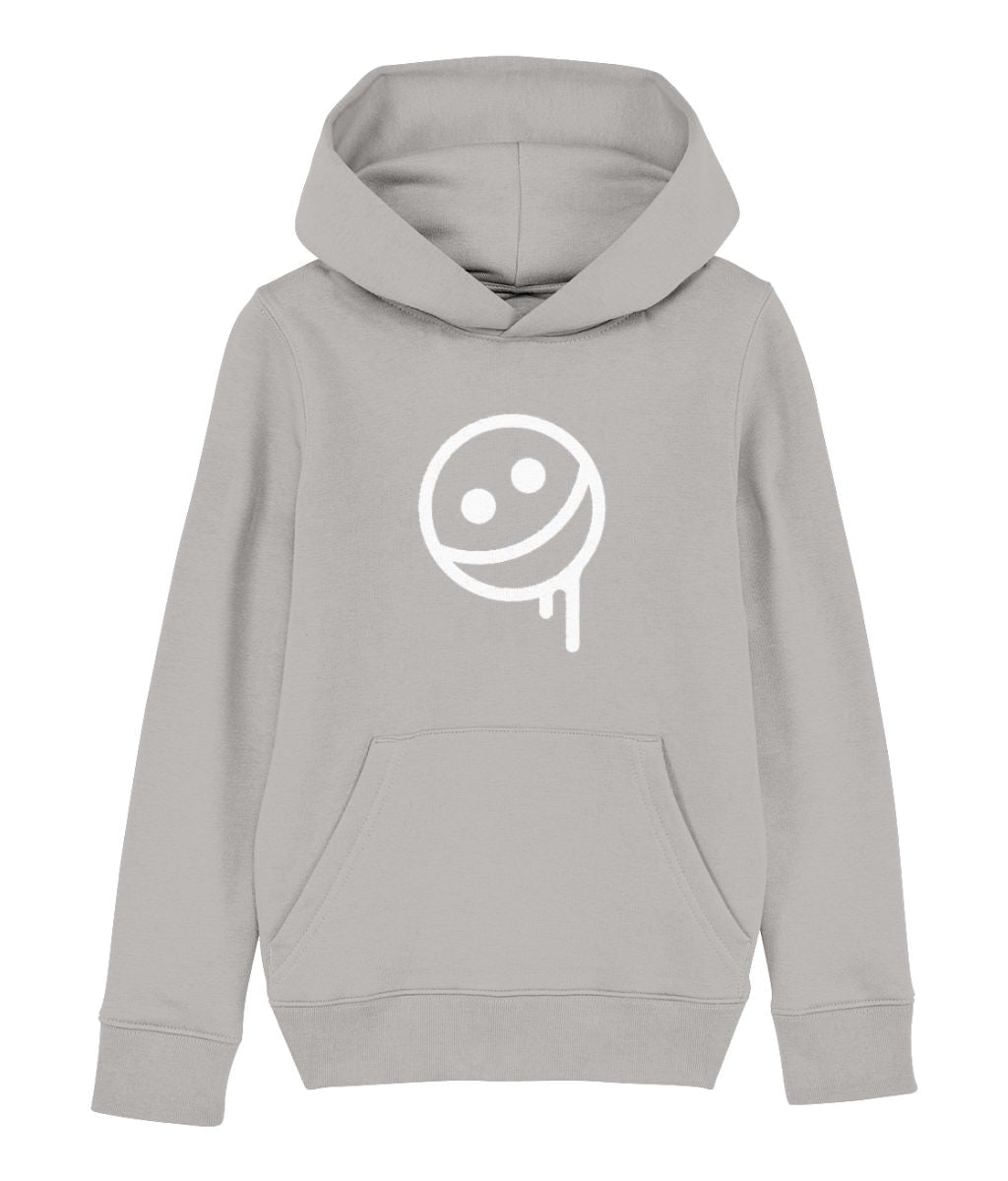 Smiley Hoodie Grijs